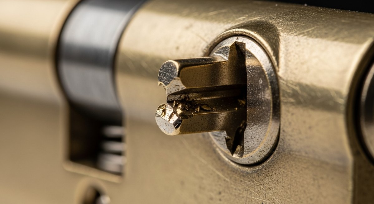 Extraction clé cassée barillet Montrouge