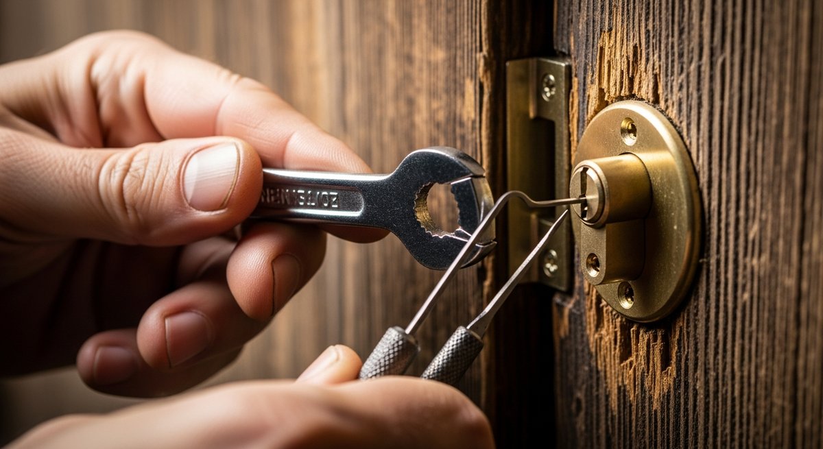 Ouverture porte fermée à clé serrurier Montrouge